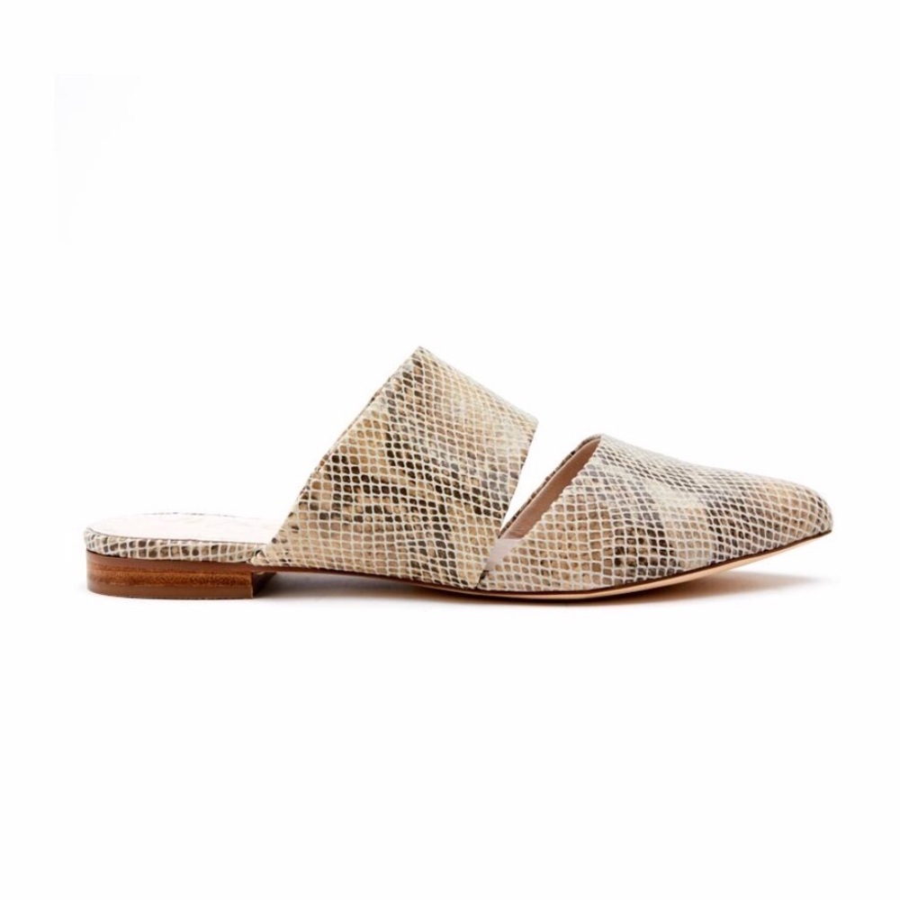 MATISSE | Berlin Natural‎ Snake Mules 7.5 $129